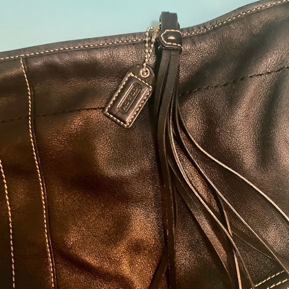 Large Black Coach Bag - Picture 2 of 3